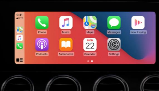 宁夏apple维修网点分享如何将iPhone连接到CarPlay 